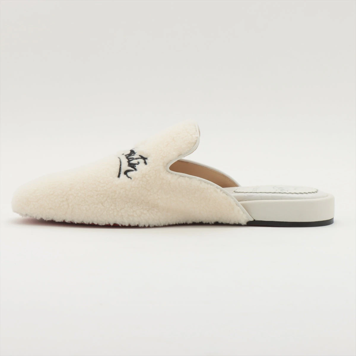 クリスチャンルブタン 371/2ホワイトオープントゥサンダル クリスチャン ルブタン Christian Louboutin Christian