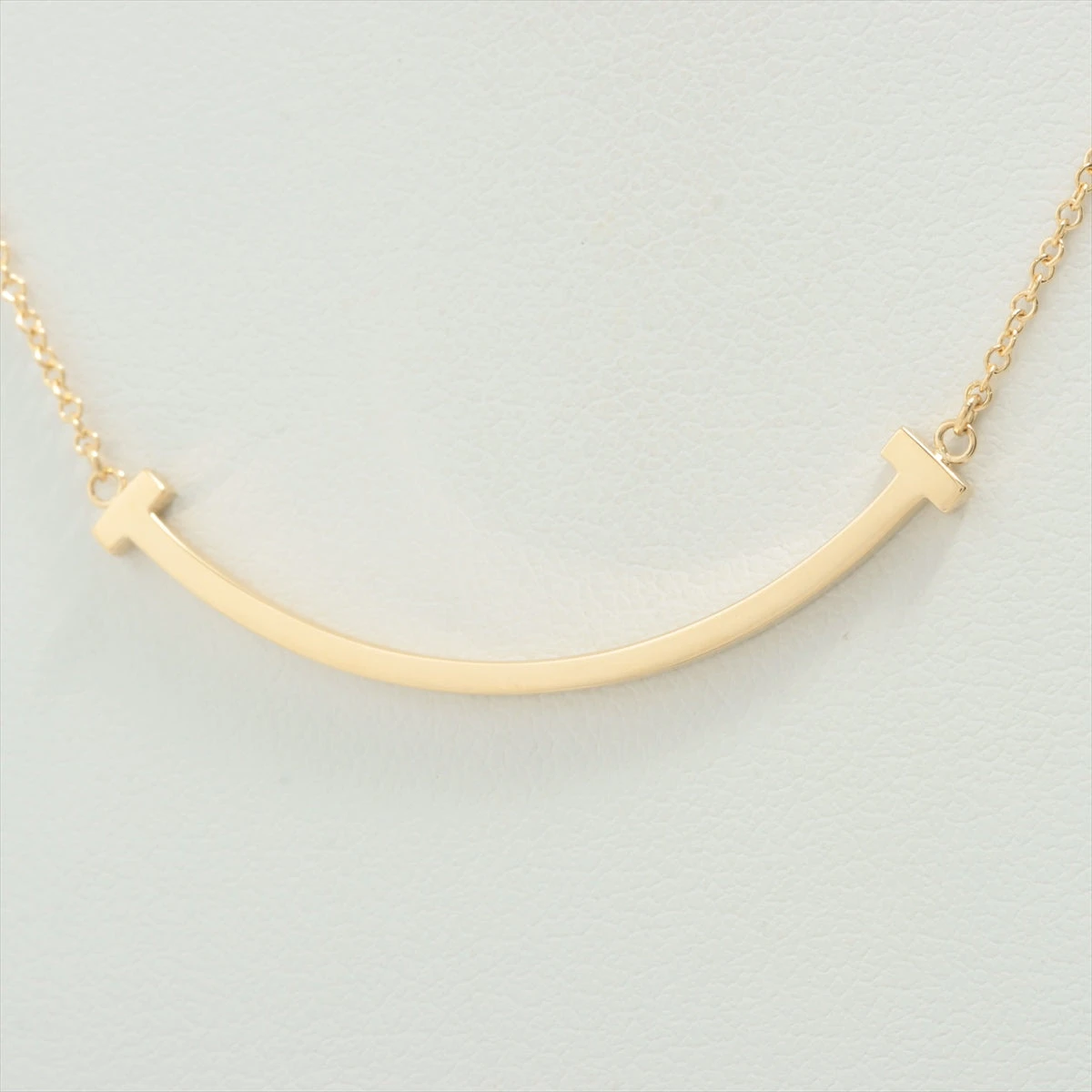 ティファニー 750 K18YG ネックレス ミニ Tスマイル 仕上げ済 ティファニー Tスマイルミニ ネックレス K18YG 買取実績