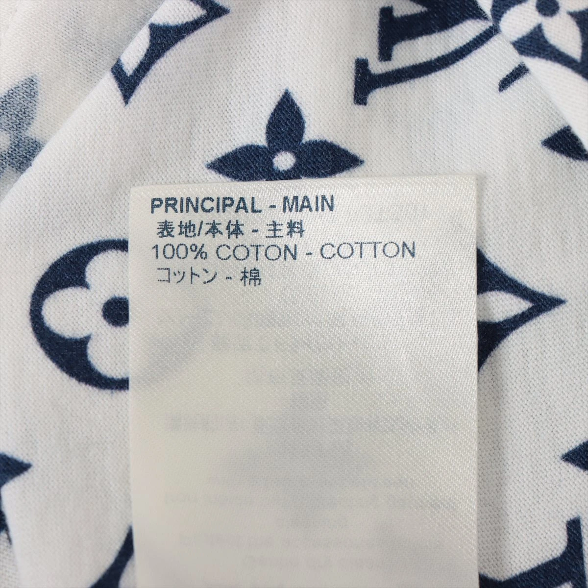 【美品】ヴィトン コットン Tシャツ RW202W レトロモノグラム 美品】ヴィトン コットン Tシャツ RW202W レトロモノグラム
