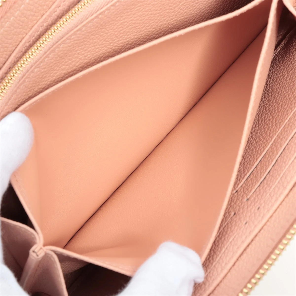 ヴィトン バイカラー モノグラム アンプラント ジッピーウォレット