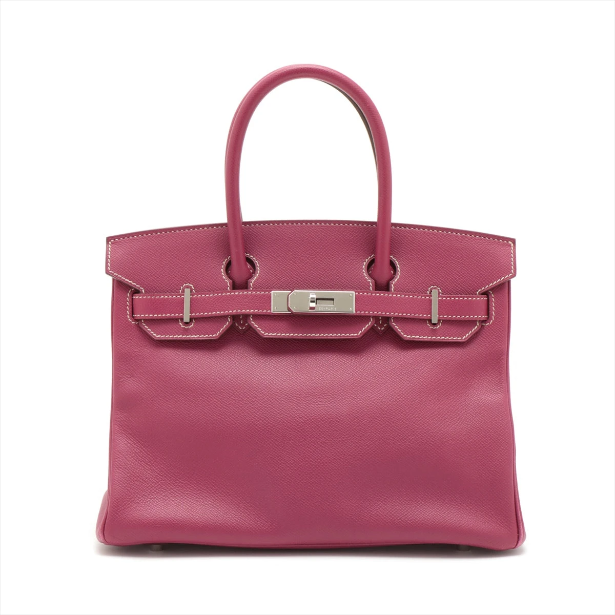 エルメス キャンディバーキン30 ヴォーエプソン トスカ×ローズティリアン シルバー金具 □O:2011年 スターマーク