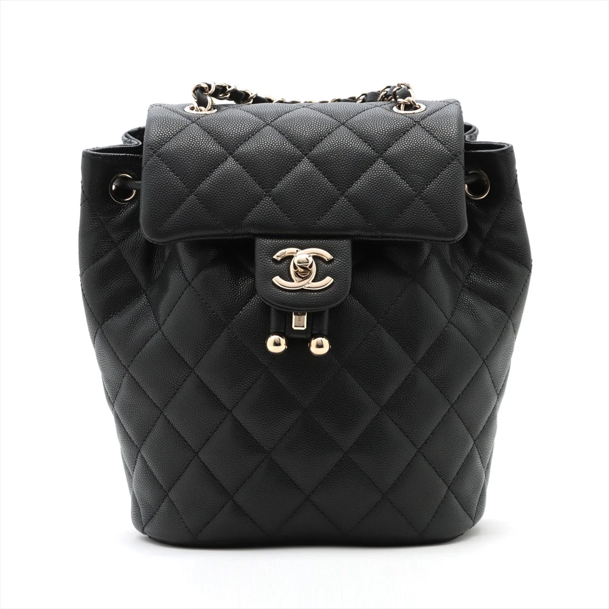 【正規品】美✨ビンテージCHANELキャビアスキン⭐︎ラウンドファスナーキーケース CHANEL キャビア レザー キーケース ベージュ 型番6904097