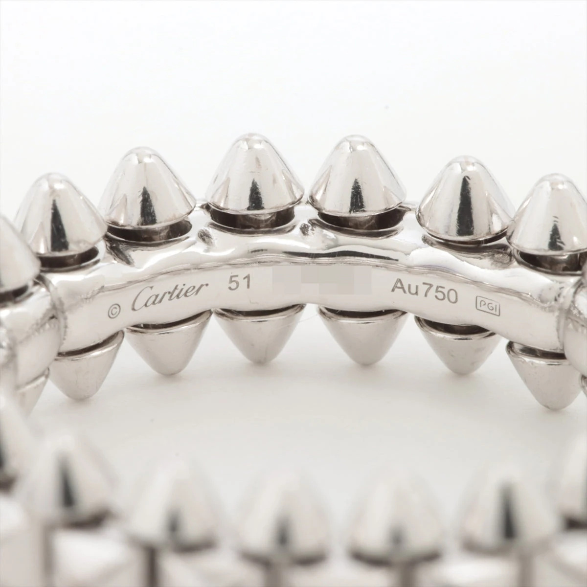 カルティエ クラッシュ ドゥ カルティエ SM リング 750(WG) 8.8g