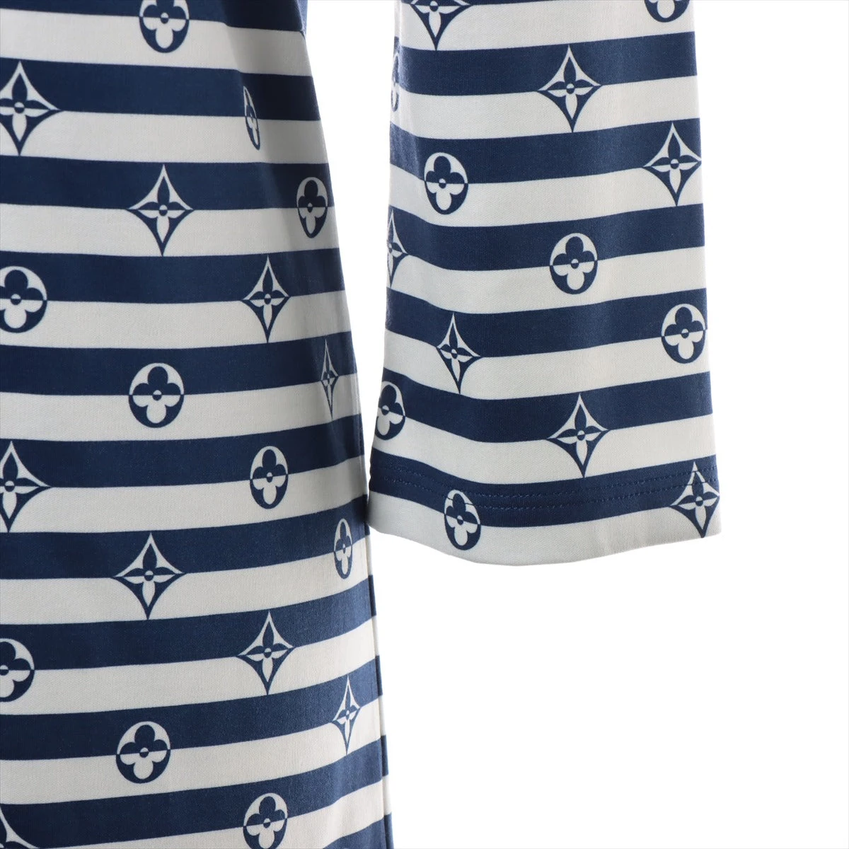 ヴィトン 20AW コットン ロングTシャツ S レディース ブルー