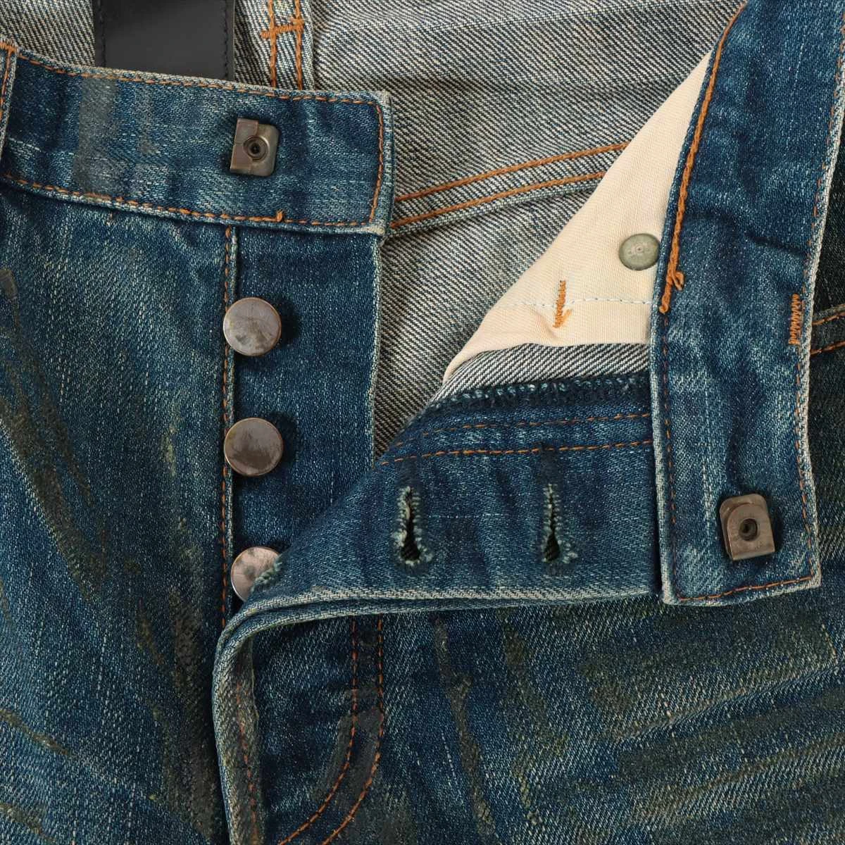 ディオールオム 04AW コットン デニムパンツ 29 メンズ ブルー