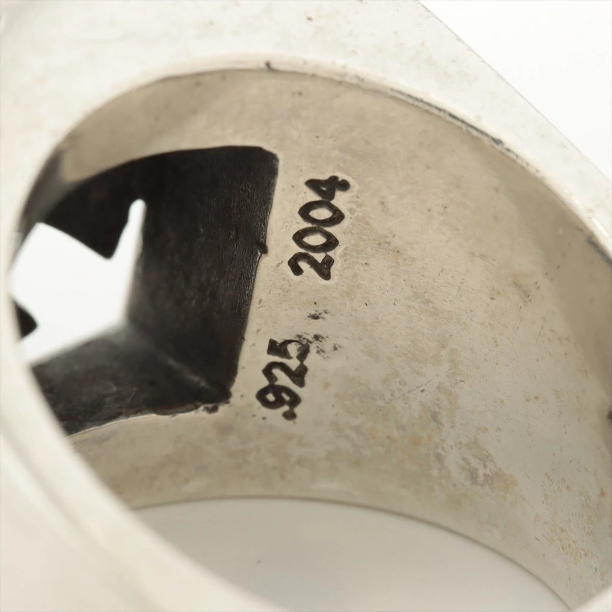 クロムハーツ CHプラス レターブロックリング リング 925 45.3g