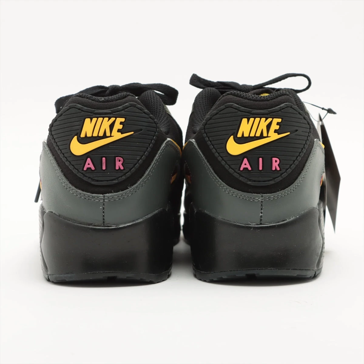 ナイキ AIR MAX 90 レザー スニーカー 27.0cm メンズ ブラック