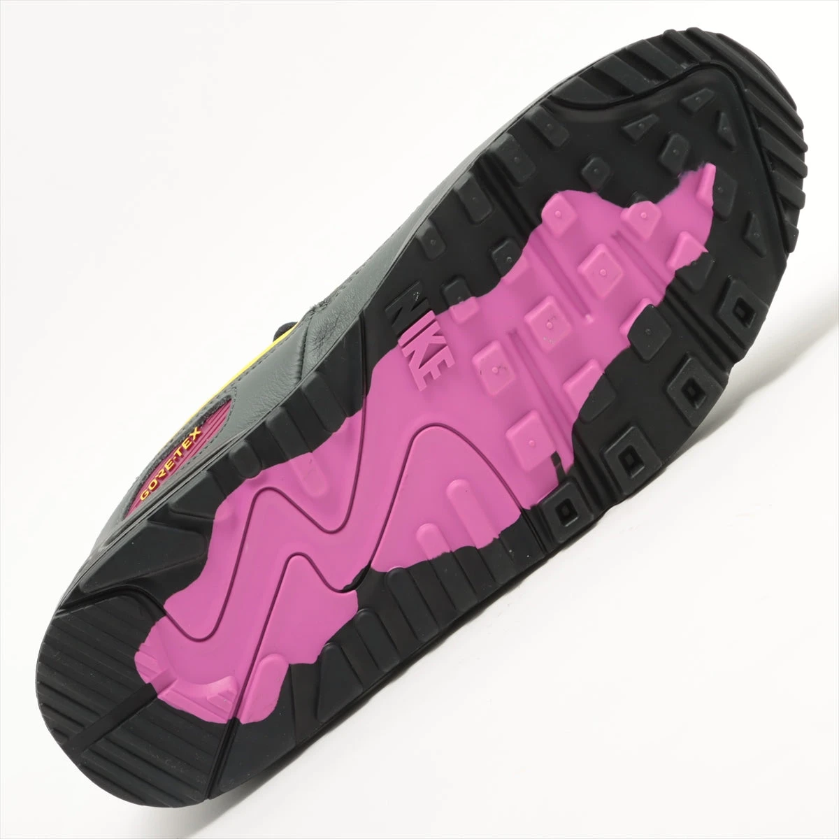 ナイキ AIR MAX 90 レザー スニーカー 27.0cm メンズ ブラック