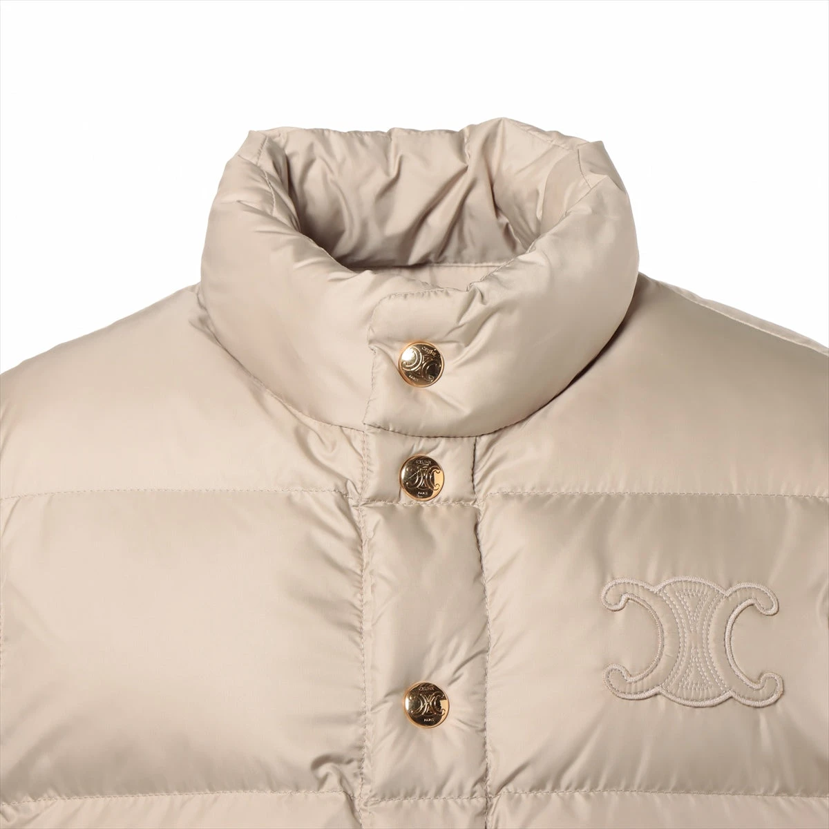 定価40万超 新品 CELINE 中綿 ダブルプレスト ショートコート 34