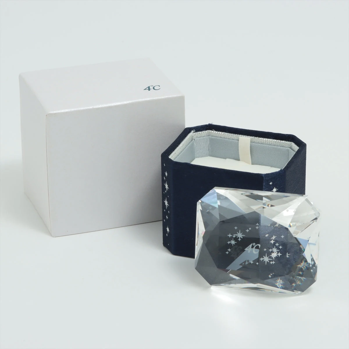 4℃ 色石 ピアス K10(YG) 0.4g A1907471｜中古ブランド品・ブランド古着 