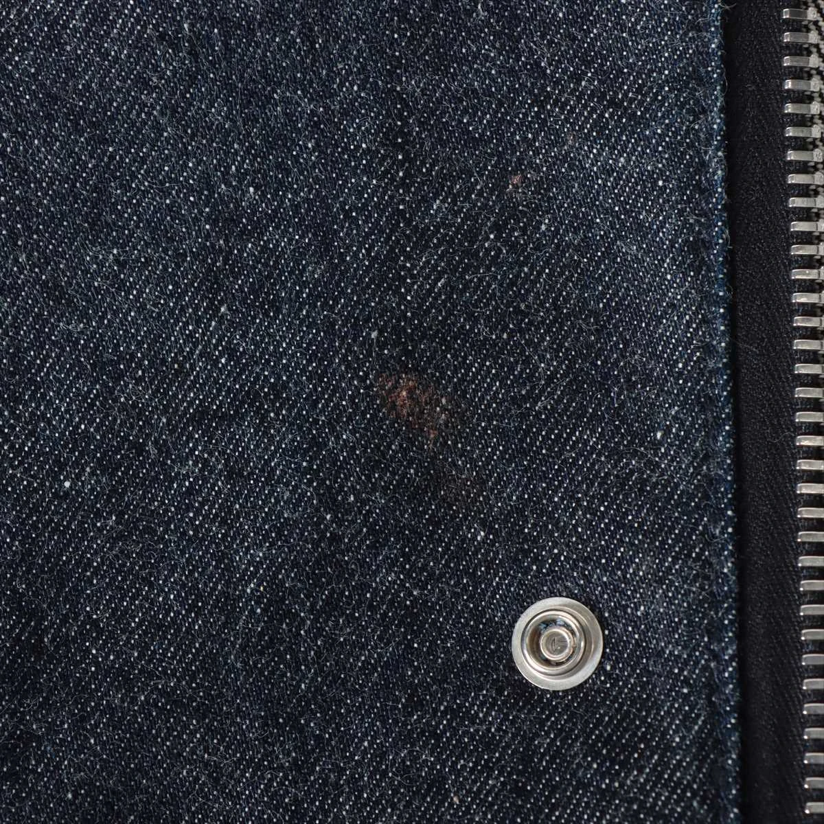 ディオール×サカイ 21AW コットン デニムジャケット 52 メンズ