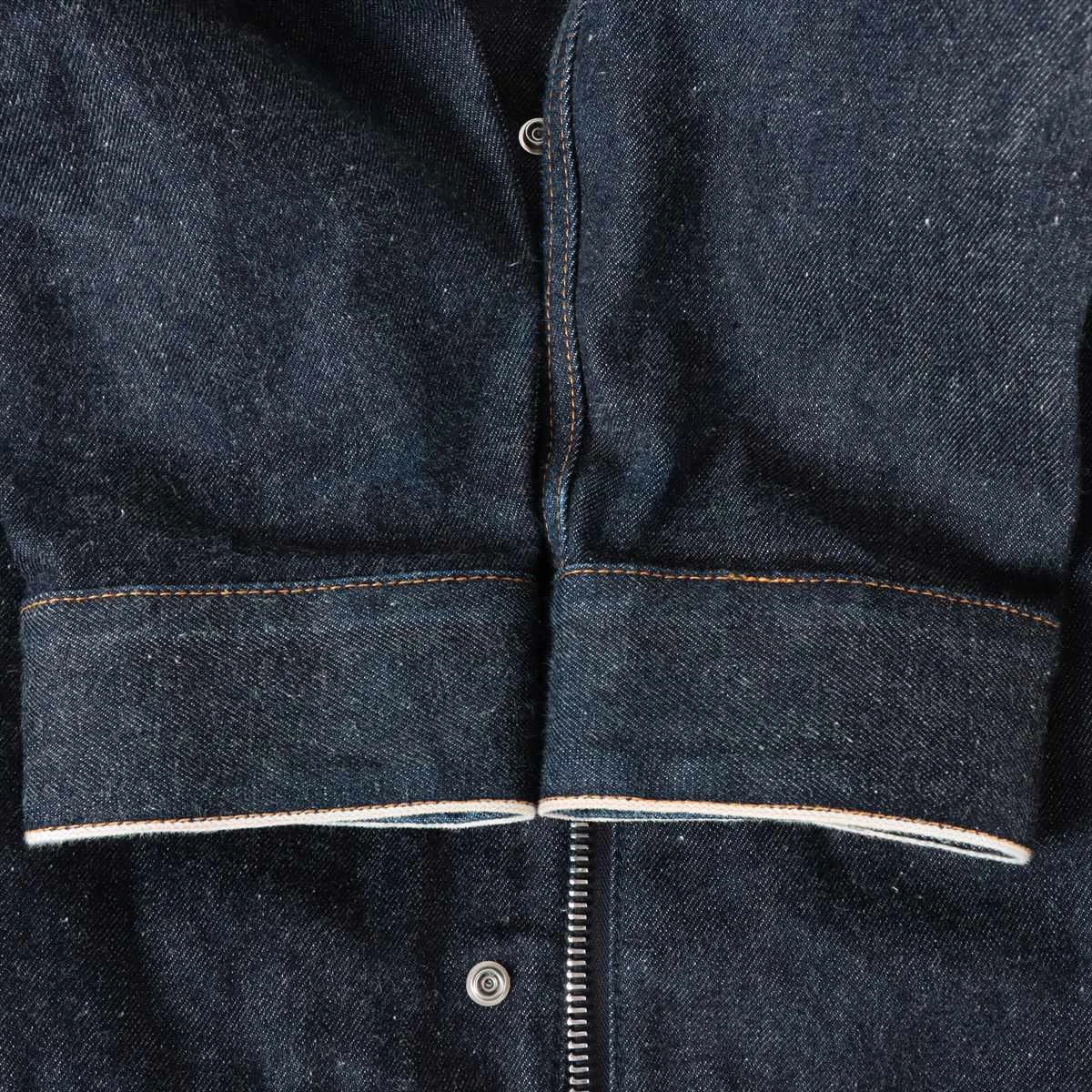 ディオール×サカイ 21AW コットン デニムジャケット 52 メンズ