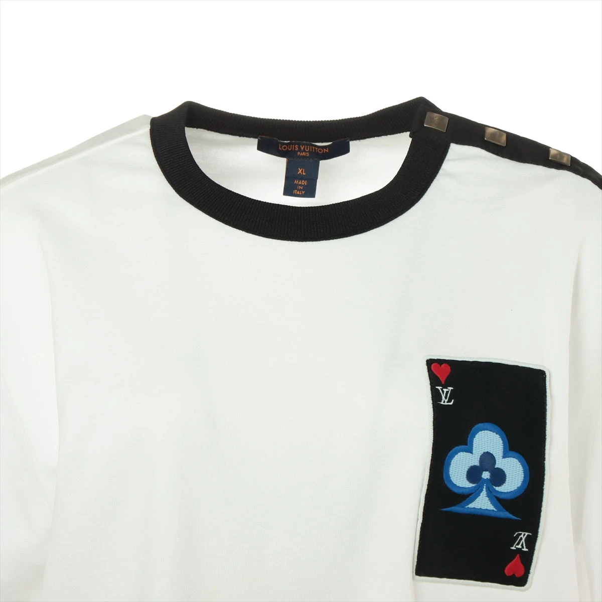 新品☆今期VinドッグモチーフスパンコールTシャツ ♡オフホワイト☆送料込 APPLEBUM / Kings *S/S TEE [WHITE] - THINKTANK ltd