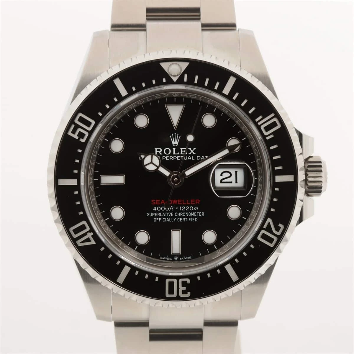 ロレックス シードゥエラー 126600 SS AT 黒文字盤 あまりごま2