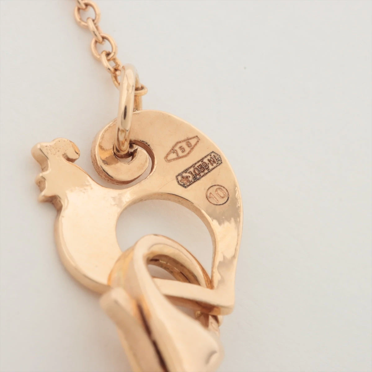 シャンテクレール ダイヤ ネックレス 750(PG) 3.4g A1866320｜中古