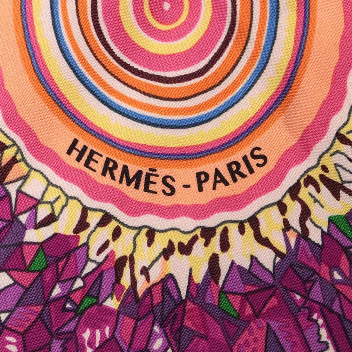 ✨新品未使用✨ HERMÈS エルメス スカーフ シルク100％ オレンジ箱付き HERMES エルメス スカーフ カレ90 CARRE オレンジ×ブラン×ルイユ