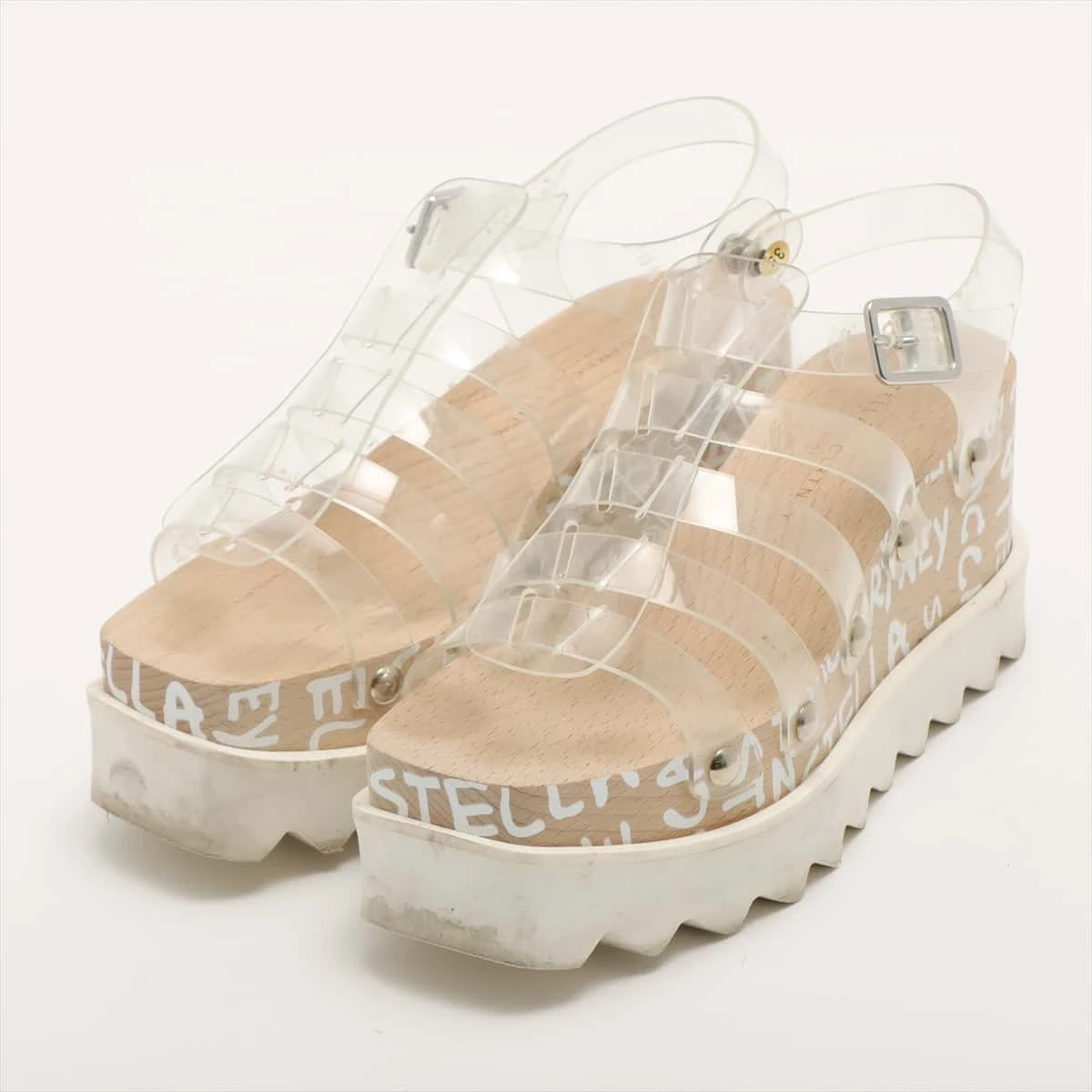 新品/38 ステラ マッカートニー エリス サンダル ホワイト 【公式通販】