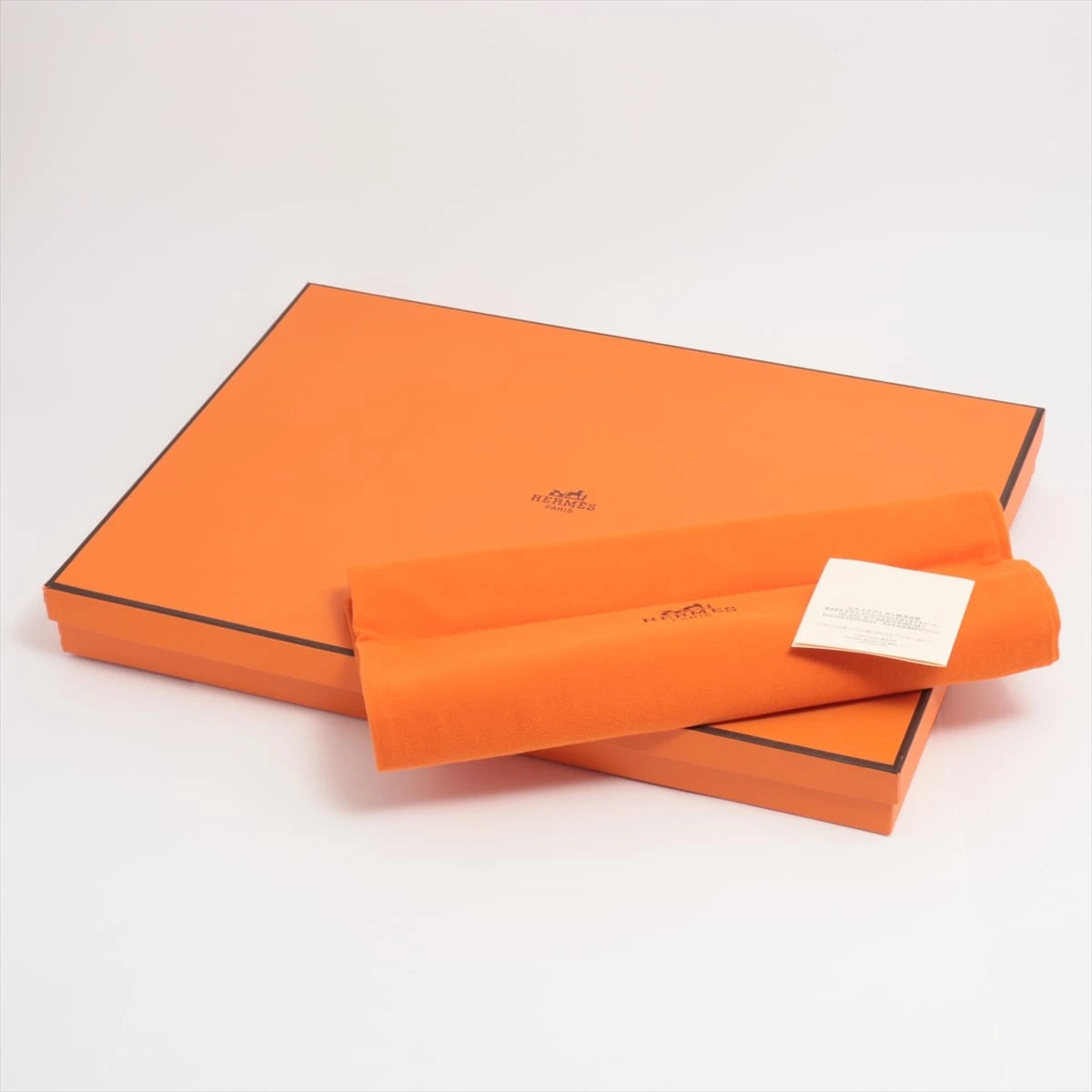 【希少】未使用保管品エルメス　シエスタ　大皿オレンジ41.5cmオーバルプレート エルメス シエスタ 大皿 陶器 オレンジ オーバルプレート A1728545