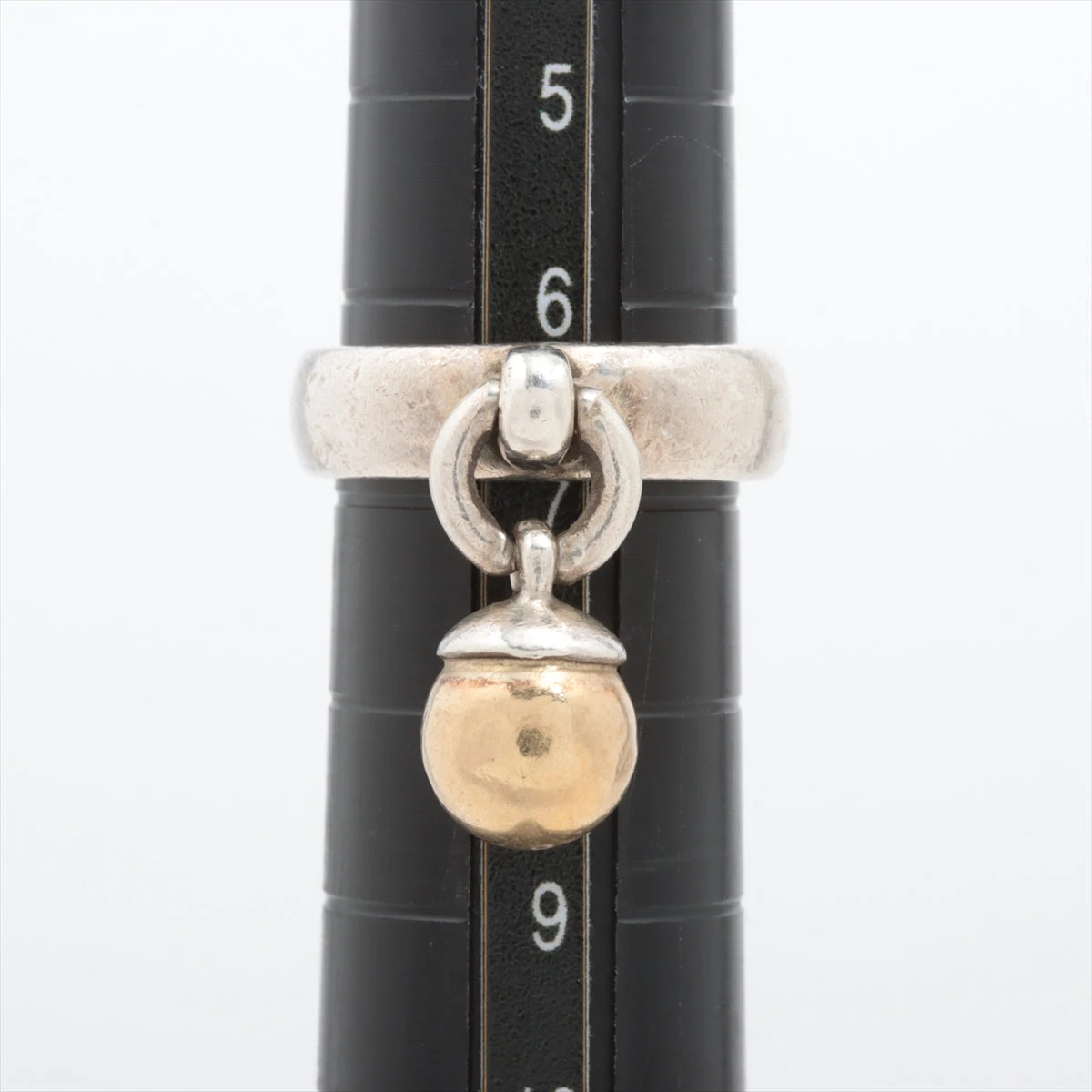 ティファニー　タングル　ボール　リング　925 750 11号 VINTAGE TIFFANY&CO.｜シルバーリング ボールダングル 925 #11号