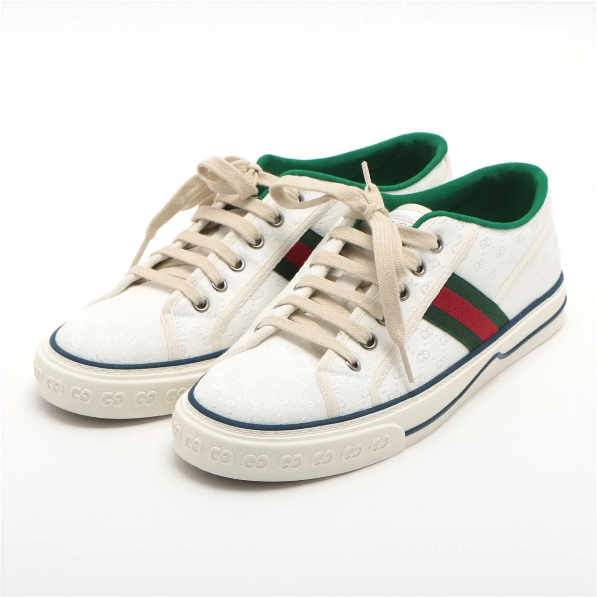 GUCCI シェリーライン スニーカー 本革 キャンバス 7 GUCCI（グッチ
