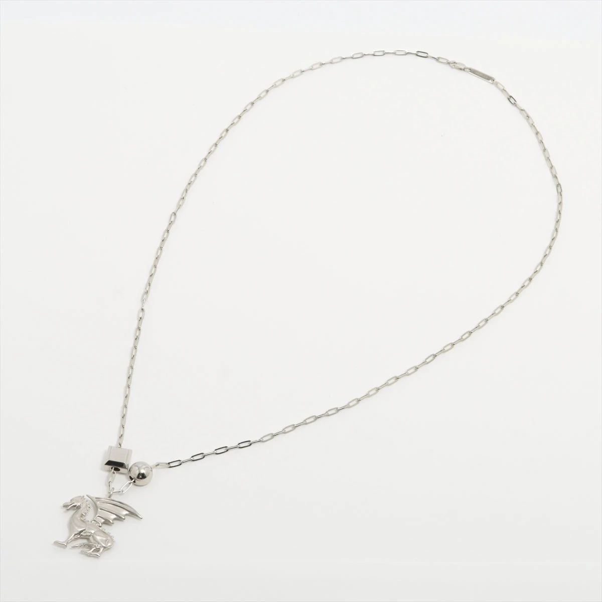 エルメス タリスマン ネックレス GP シルバー AG018820｜中古ブランド