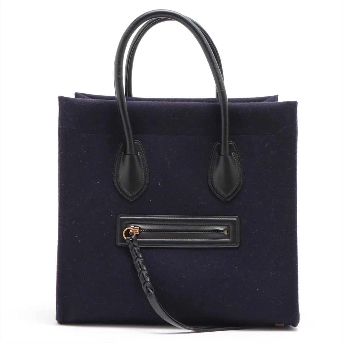 セリーヌ ラゲージ ファントム フェルト×レザー