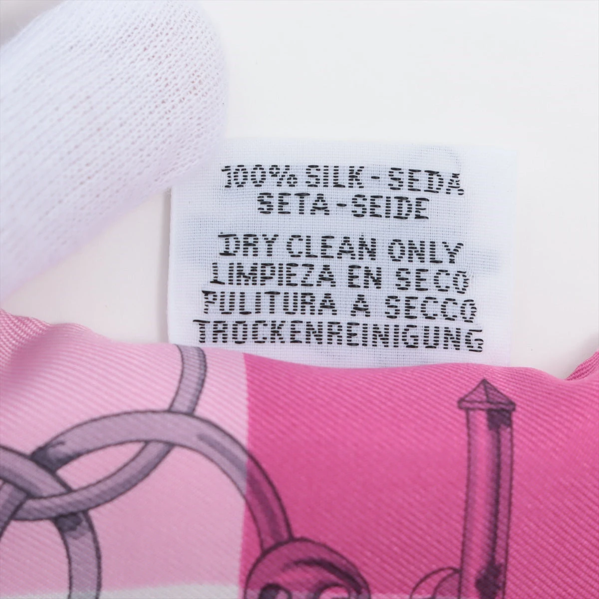 HERMES エルメス ツイリー モール・エ・グルメット・ヴィシー ツイリー モール・エ・グルメット・ヴィシー グレー[] Twilly