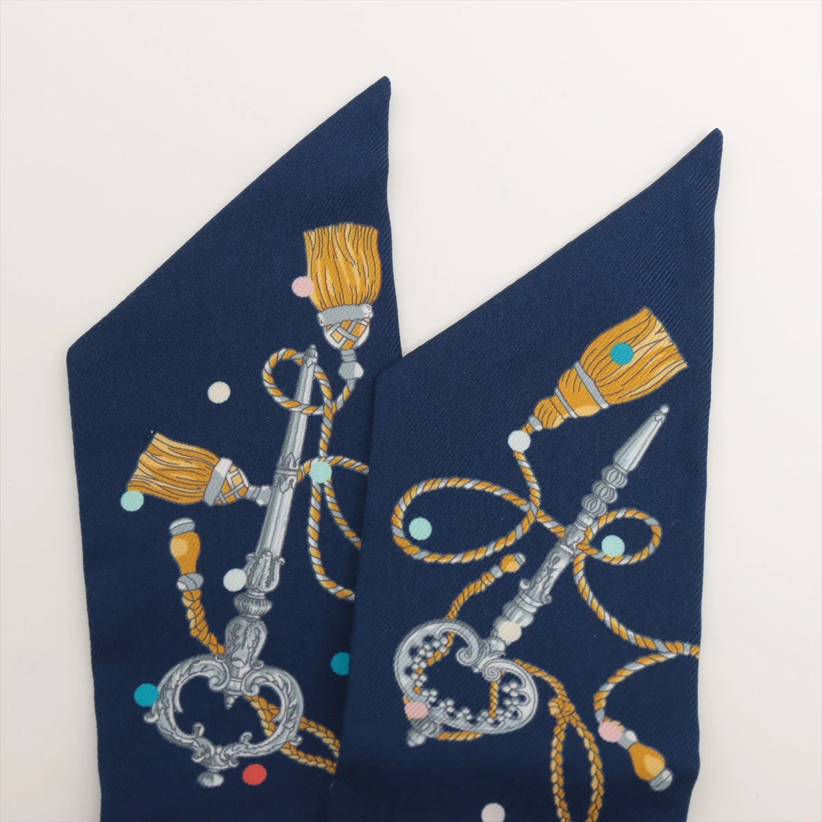 ❤未使用品❤ツイリー２本セット LES CLES A POIS レクレ エルメス ❤未使用品❤ツイリー2本セット LES CLES A POIS レクレ