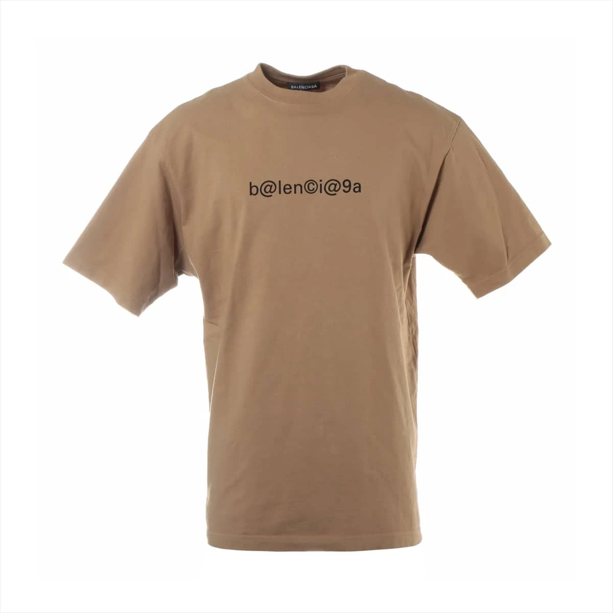 バレンシアガ 20年 コットン Tシャツ XXS メンズ ブラウン 620969