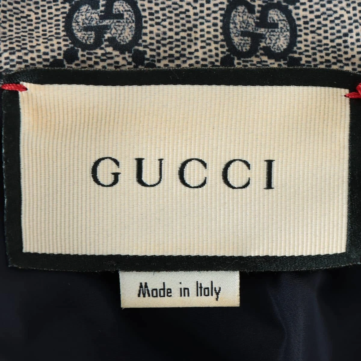 グッチ GGスプリーム ナイロン ジャケット S メンズ グレー