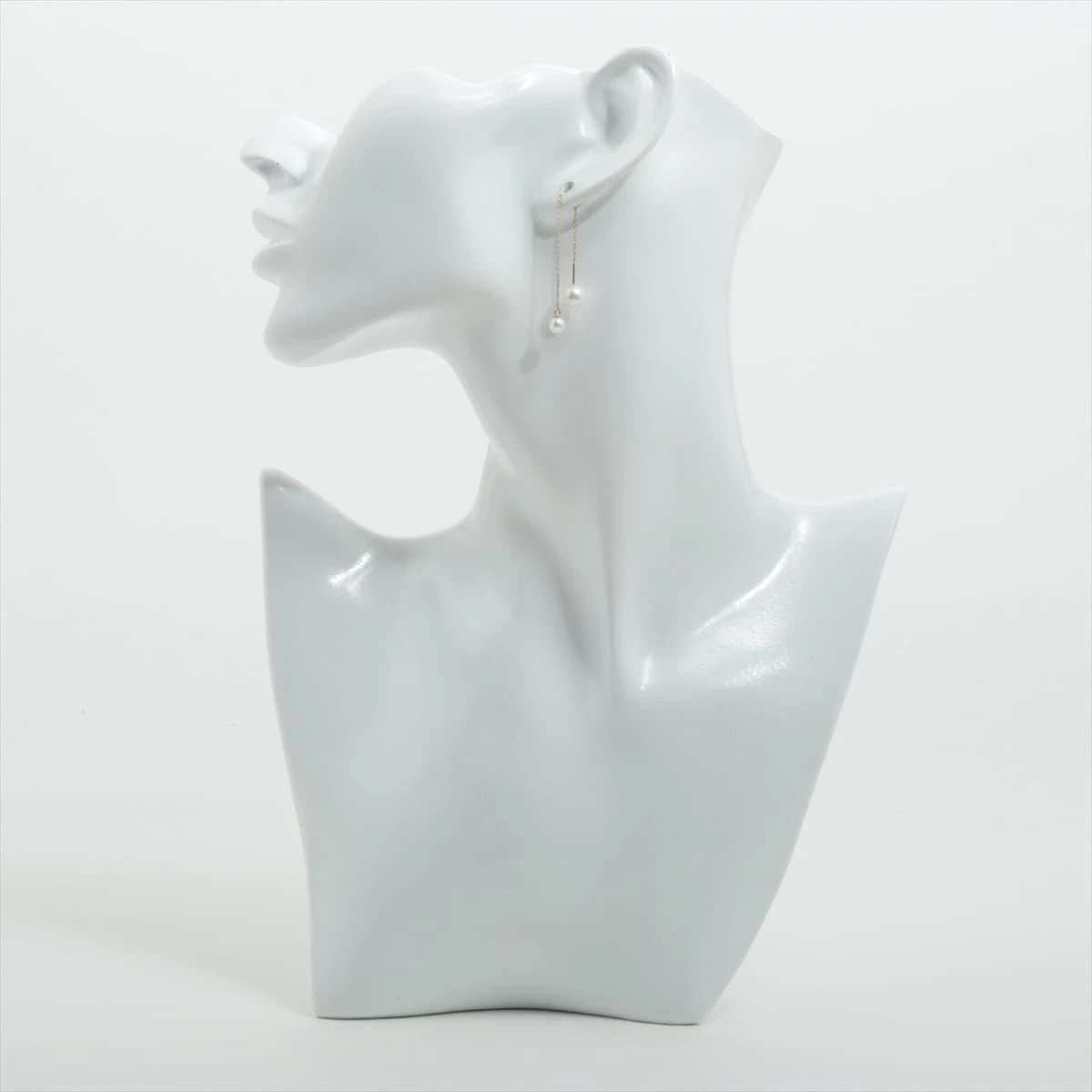 ヴァンドーム青山 パール ピアス K10(YG) 総1.2g 約4.5mm A1731090