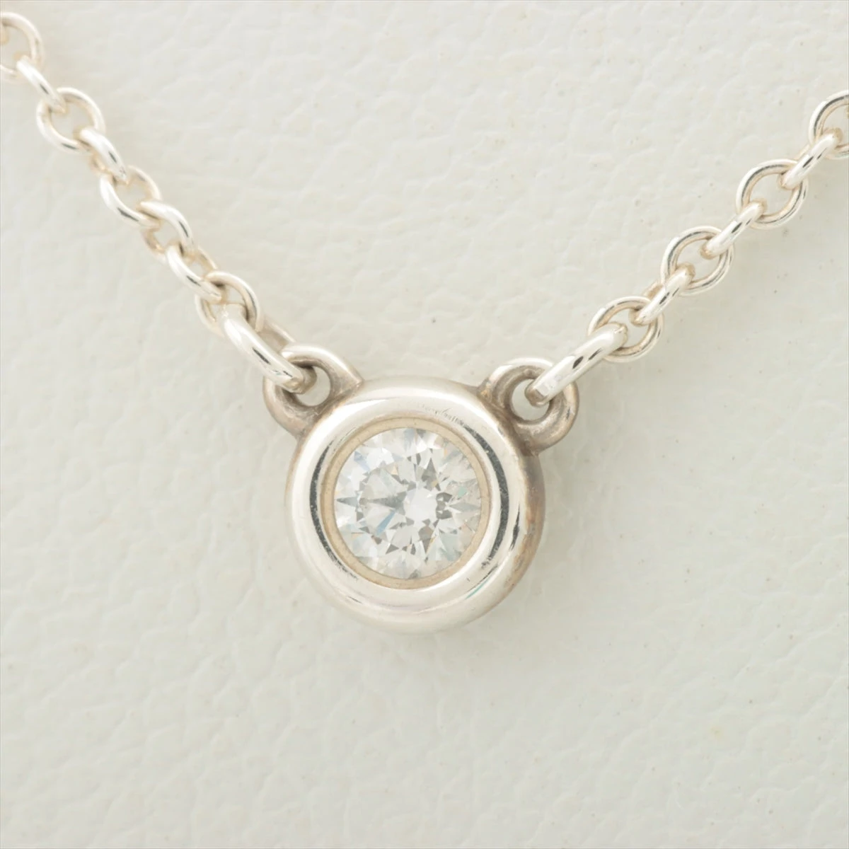 【TIFFANY】バイザヤード ネックレス ダイヤモンド 925 シルバー Tiffany & Co. - ティファニー SV925 バイザヤード ネックレス