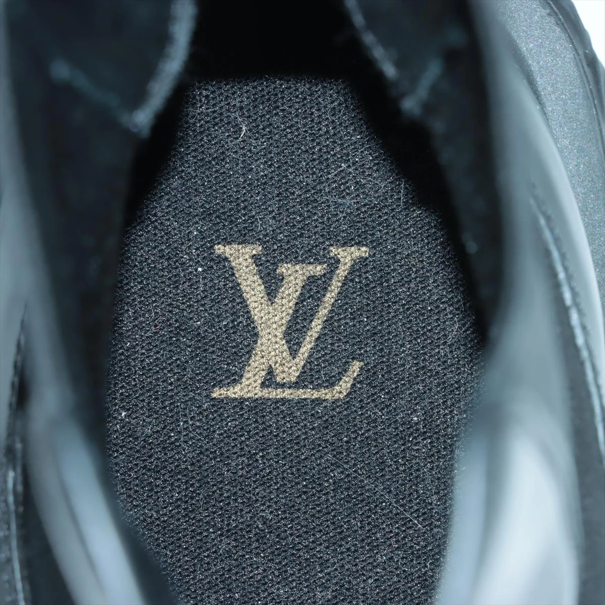 ヴィトン LV バロックライン 22年 レザー×ラバー サイドゴア