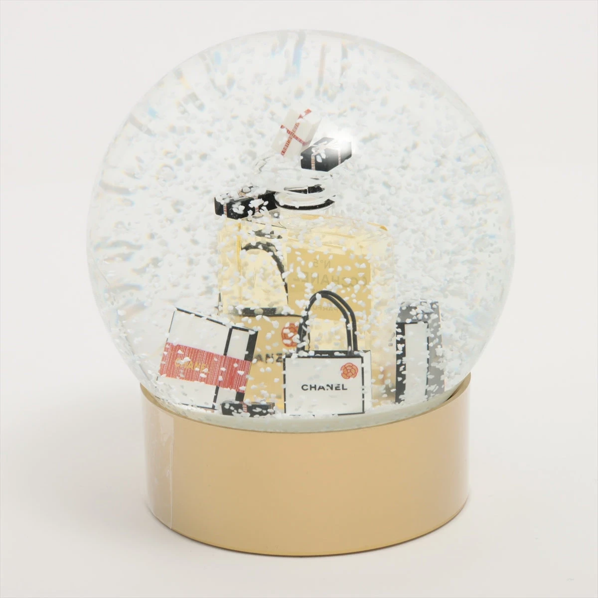 CHANELシャネル No5 スノードーム ゴールド