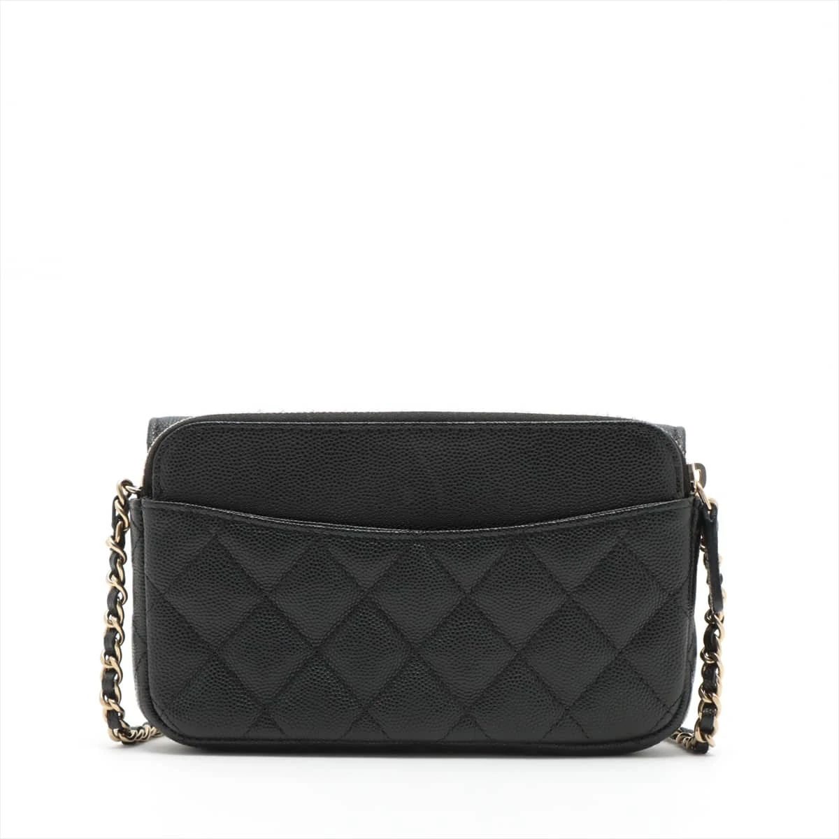 新品同様♡激カワ♡激レア♡CHANEL キャビアスキン マトラッセ フォンケース CHANEL - 新品同様 CHANEL 激カワ❤激レア キャビアスキン