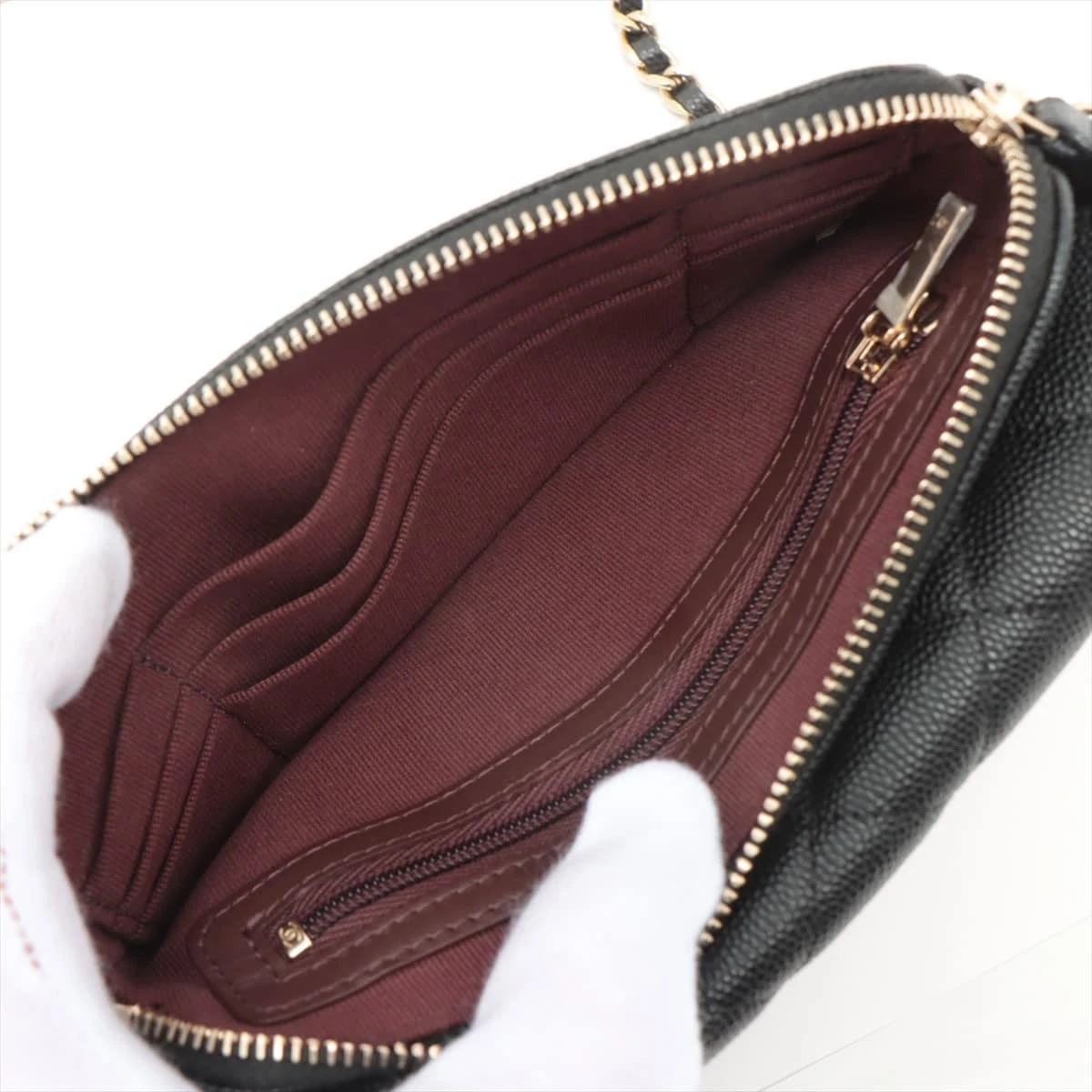 【正規品】美✨ビンテージCHANELキャビアスキン⭐︎ラウンドファスナーキーケース 楽天市場】≪新品≫CHANEL シャネル マトラッセ ジップ