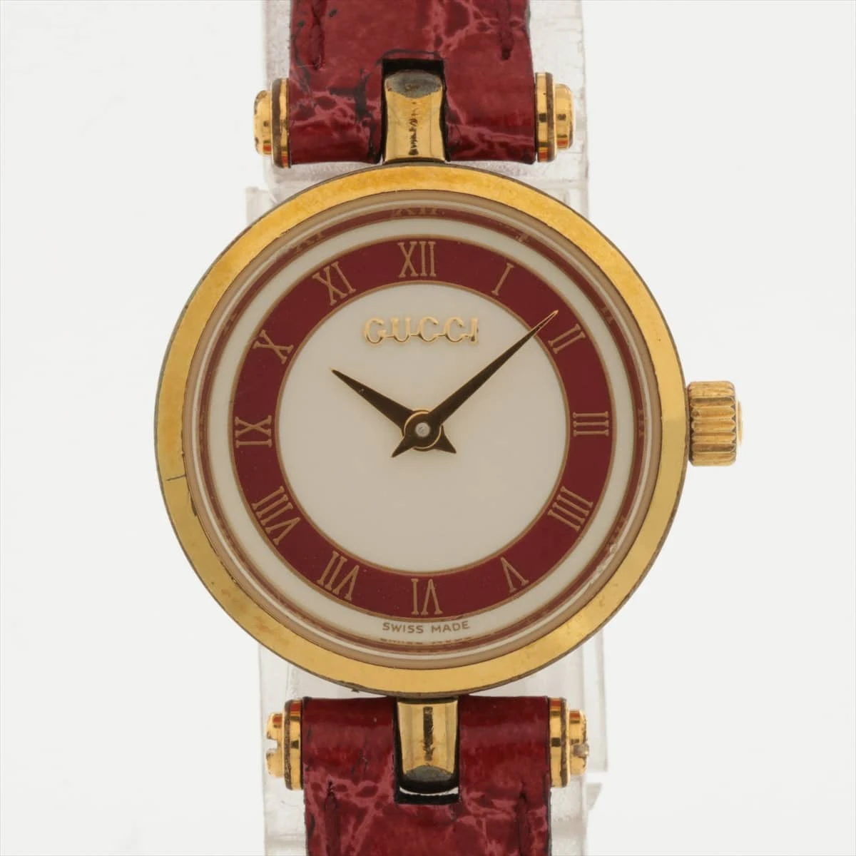 M428 稼動品 GUCCI シェリーライン QZ 白文字盤 レディース 腕時計 M428 稼動品 GUCCI シェリーライン QZ 白文字盤 レディース 腕時計