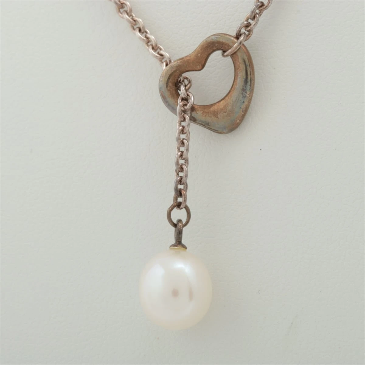 【週末セール】ティファニー　ハートリンク オープンハート ラリアット ネックレス ティファニー オープンハート ラリアット ネックレス 925 5.6g