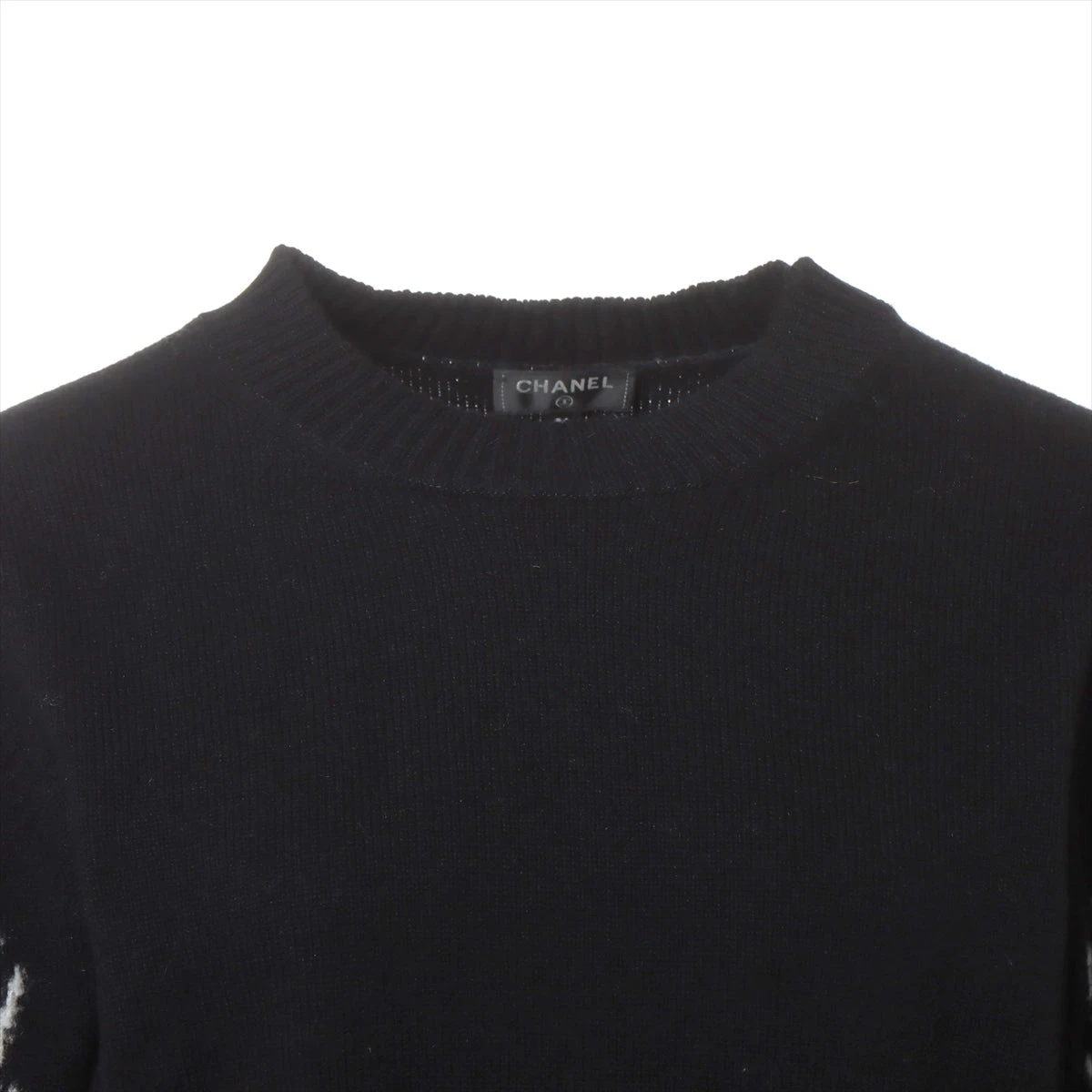 CHANEL - 正規店購入品 シャネル CHANEL ココマーク  カシミア   ニット 黒色 渋谷並木橋店】2024年秋冬 CHANEL シャネル セーター ニット