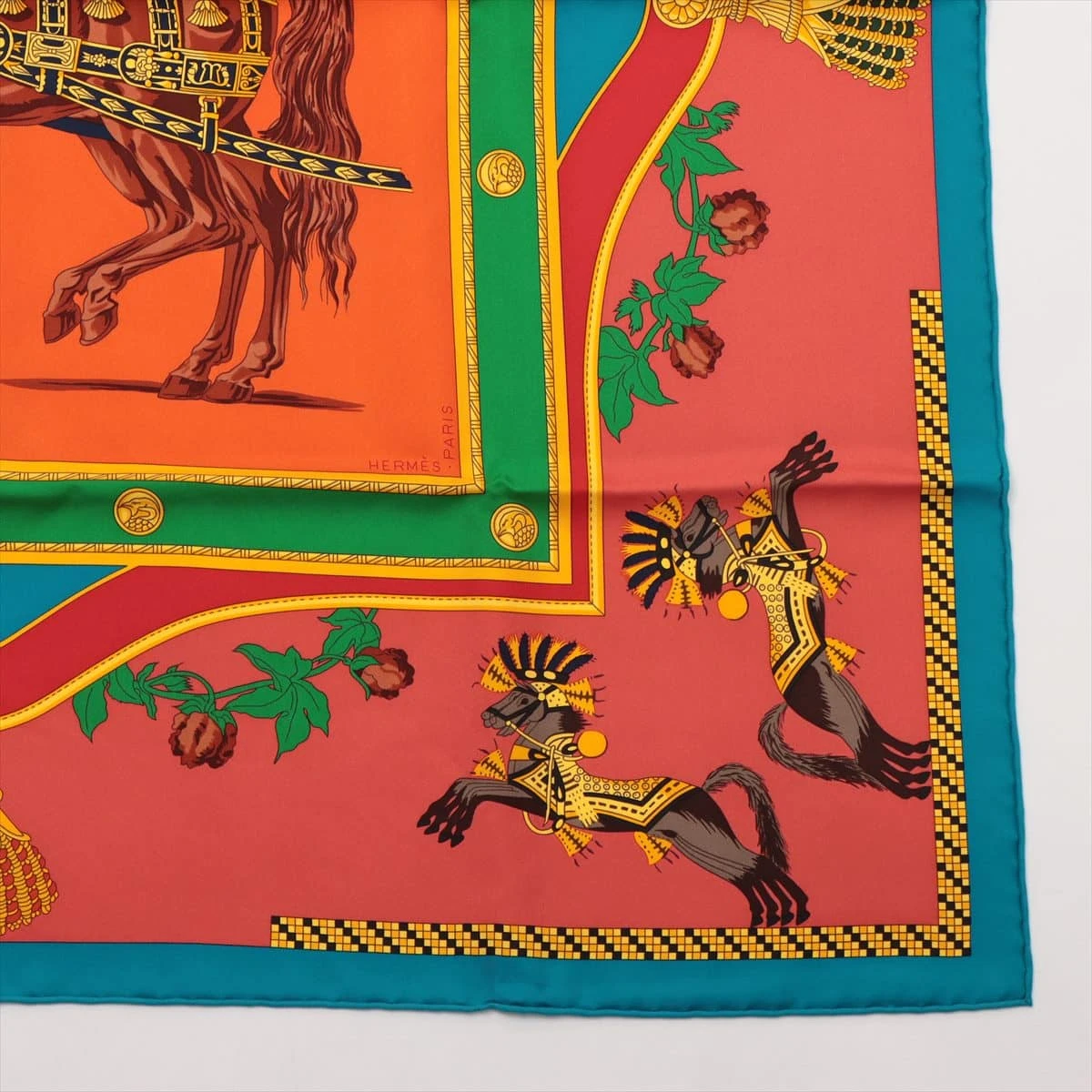 エルメス カレ90 Harnais Francais PREMIER EMPIRE フランス初代帝国の