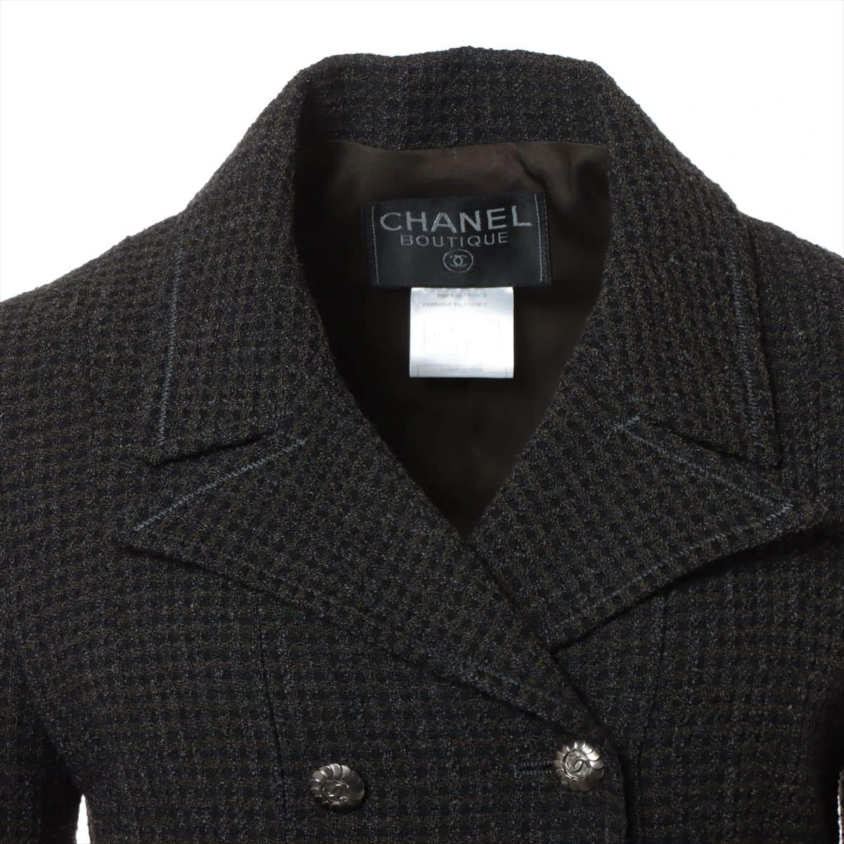 シャネル ジャケット CHANEL シャネル ジャケット｜ハイブランド中古販売 Brocant