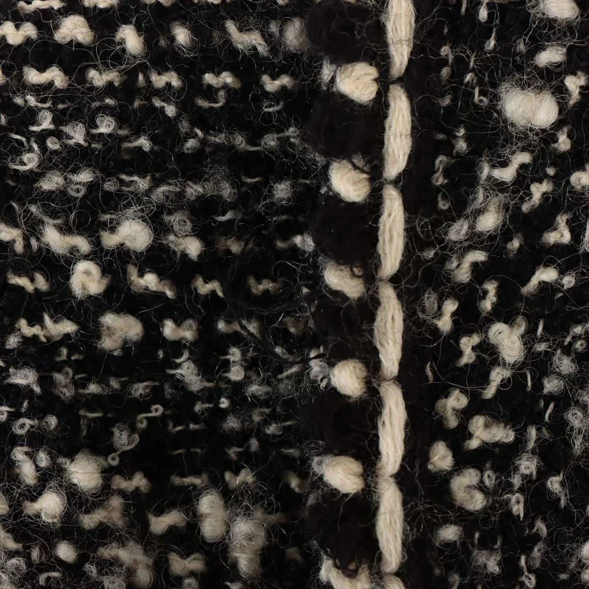 シャネル ココボタン 94A ウール×ナイロン テーラードジャケット 36