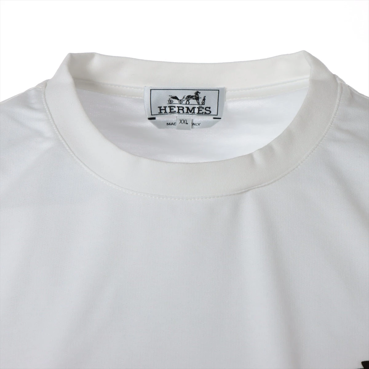 エルメス2025SS レザーパッチTシャツ Mサイズ白 エルメス2025SS レザーパッチTシャツ Mサイズ白 - メルカリ