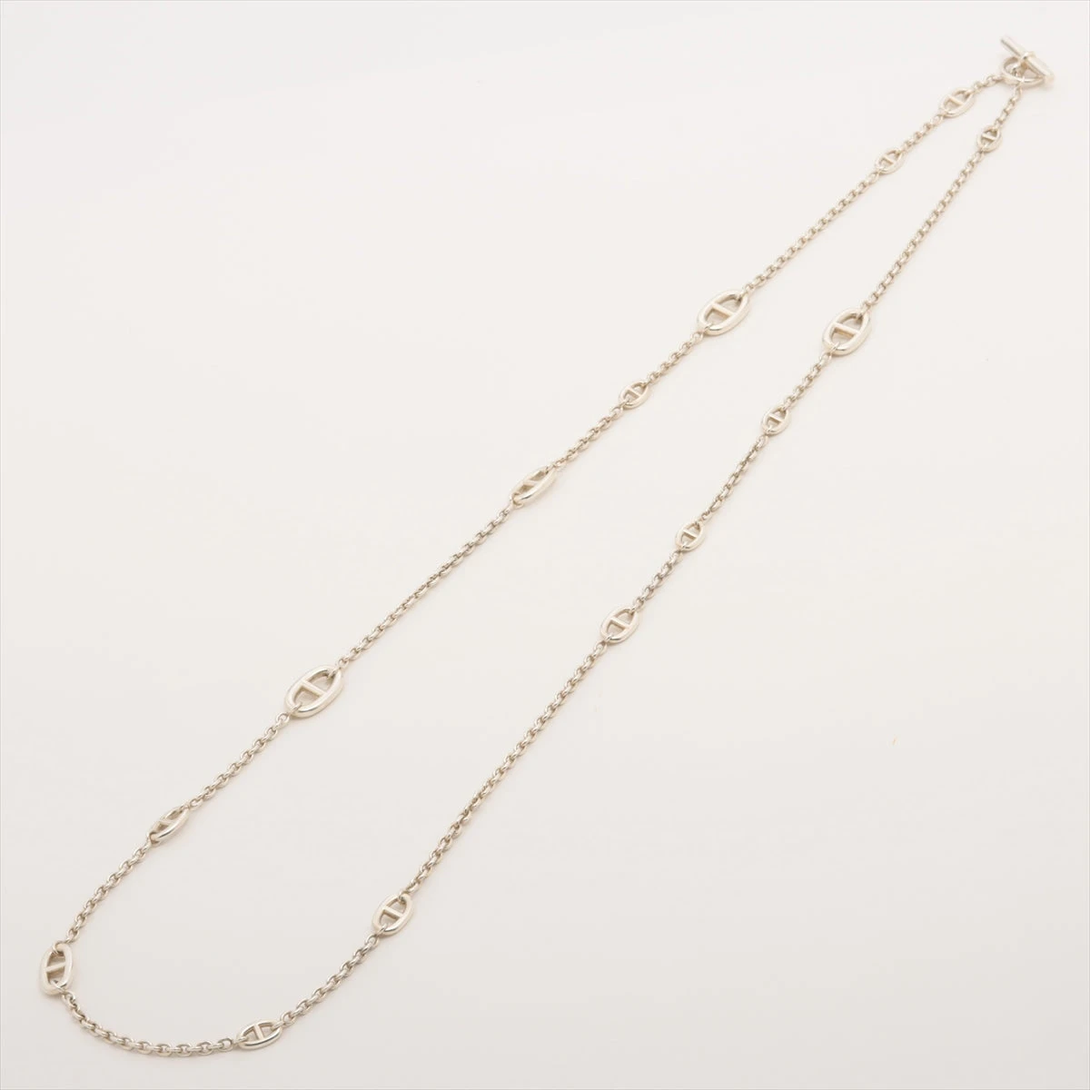 エルメス シェーヌダンクル ファランドール ネックレス 925 97.3g