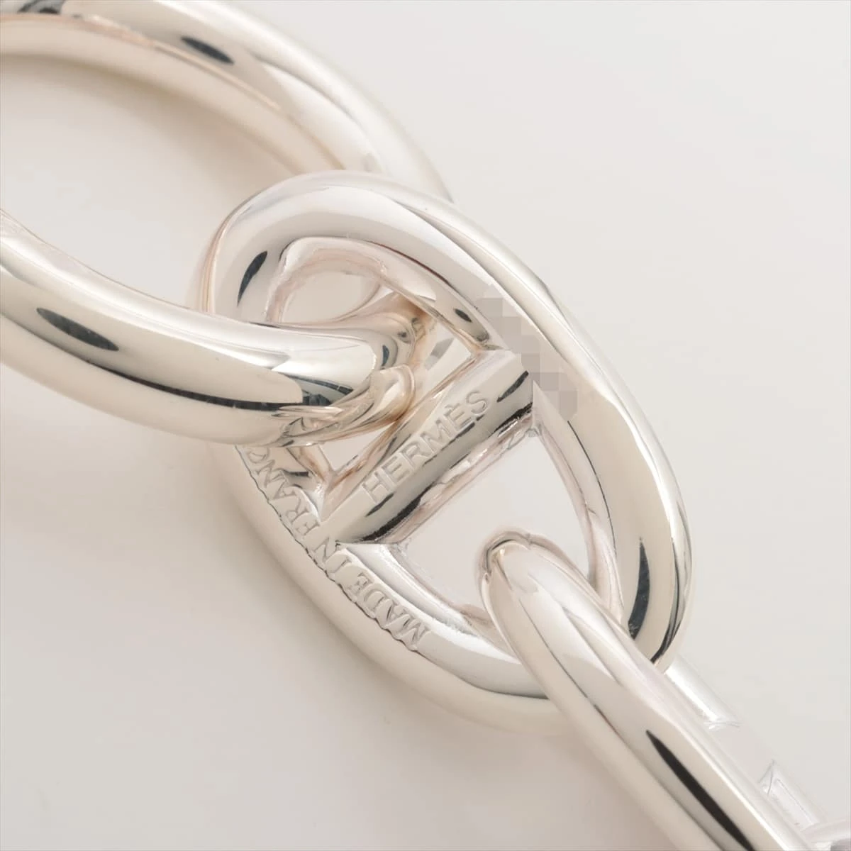 エルメス シェーヌダンクルTGM ブレスレット 10コマ 925 98.7g