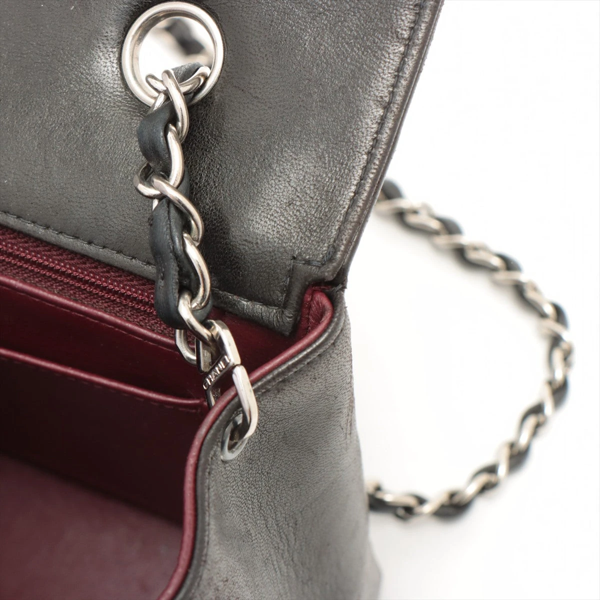 シャネル マトラッセ ラムスキン シングルフラップ シングルチェーン