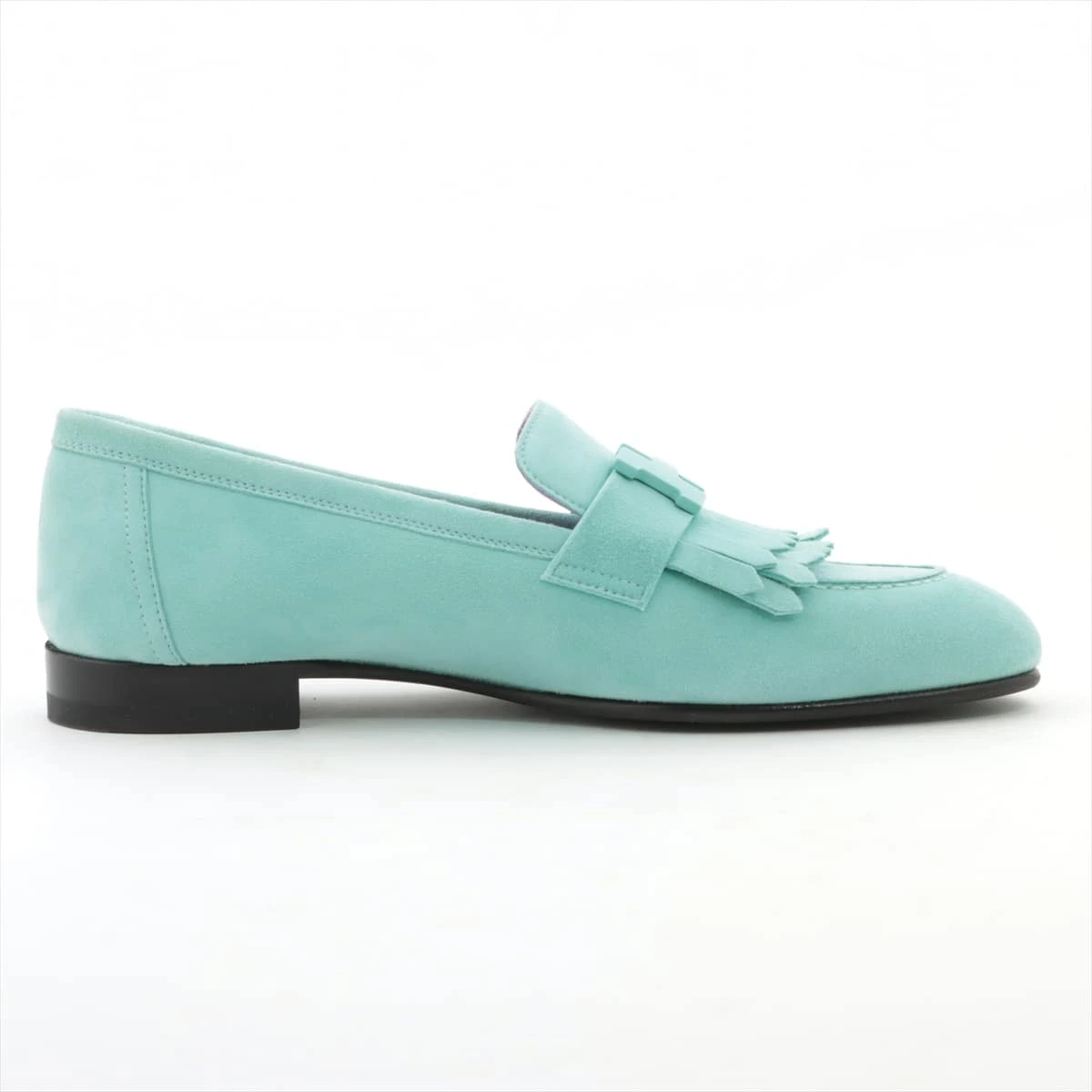 エルメススエード フリンジ ローファー Hロゴ