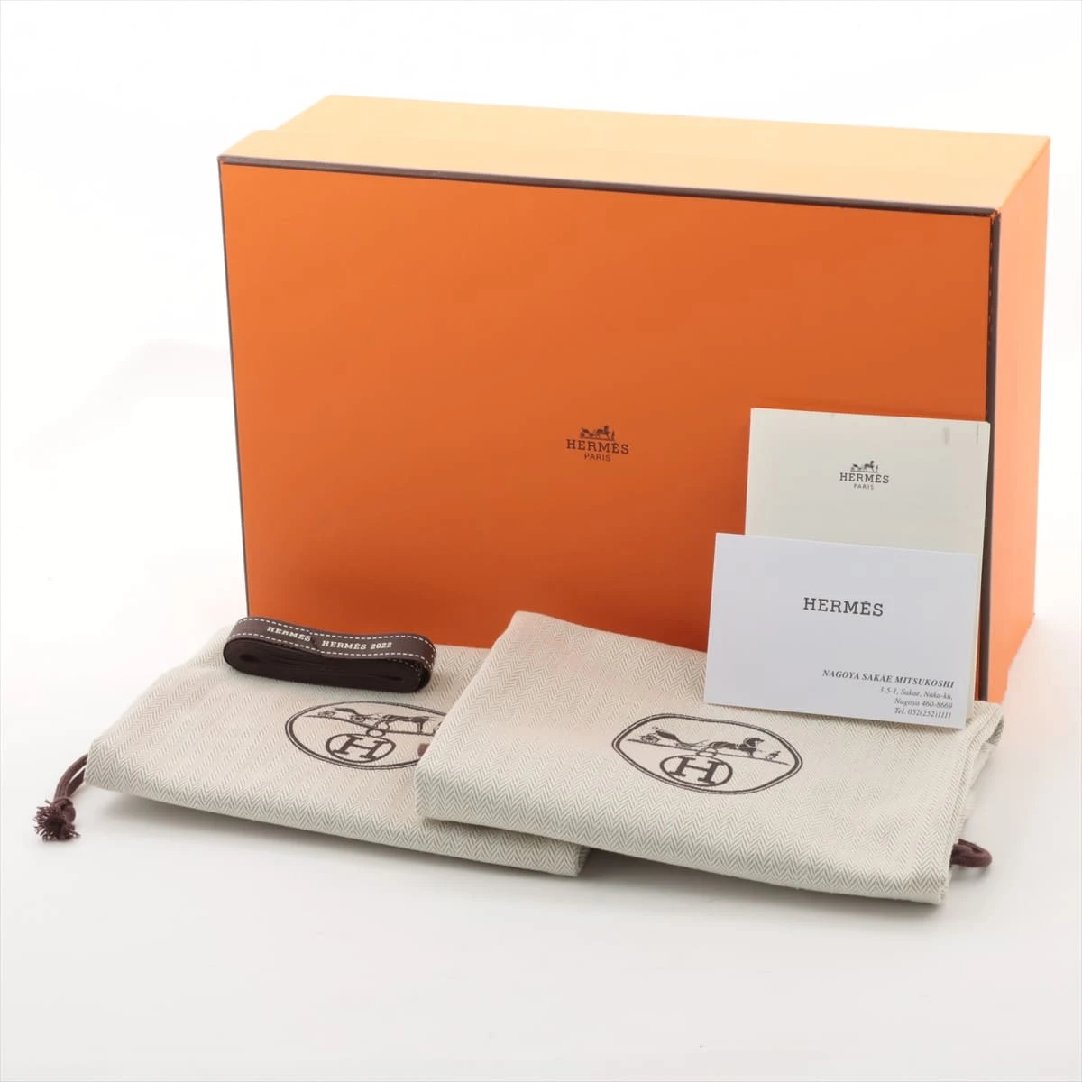 エルメス ローファー 箱付き 36(23cm) オレンジ 入学式 エルメス スエード ローファー 36 レディース ブルー ロイヤル H