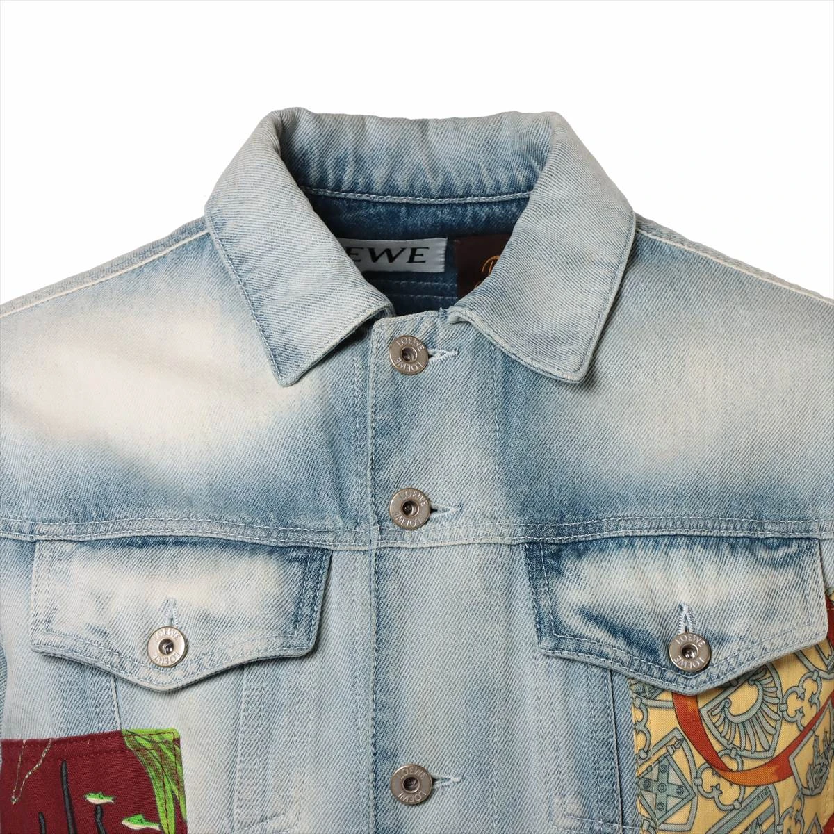 ロエベ×パウラズイビザ 20SS コットン デニムジャケット 42 ユニ