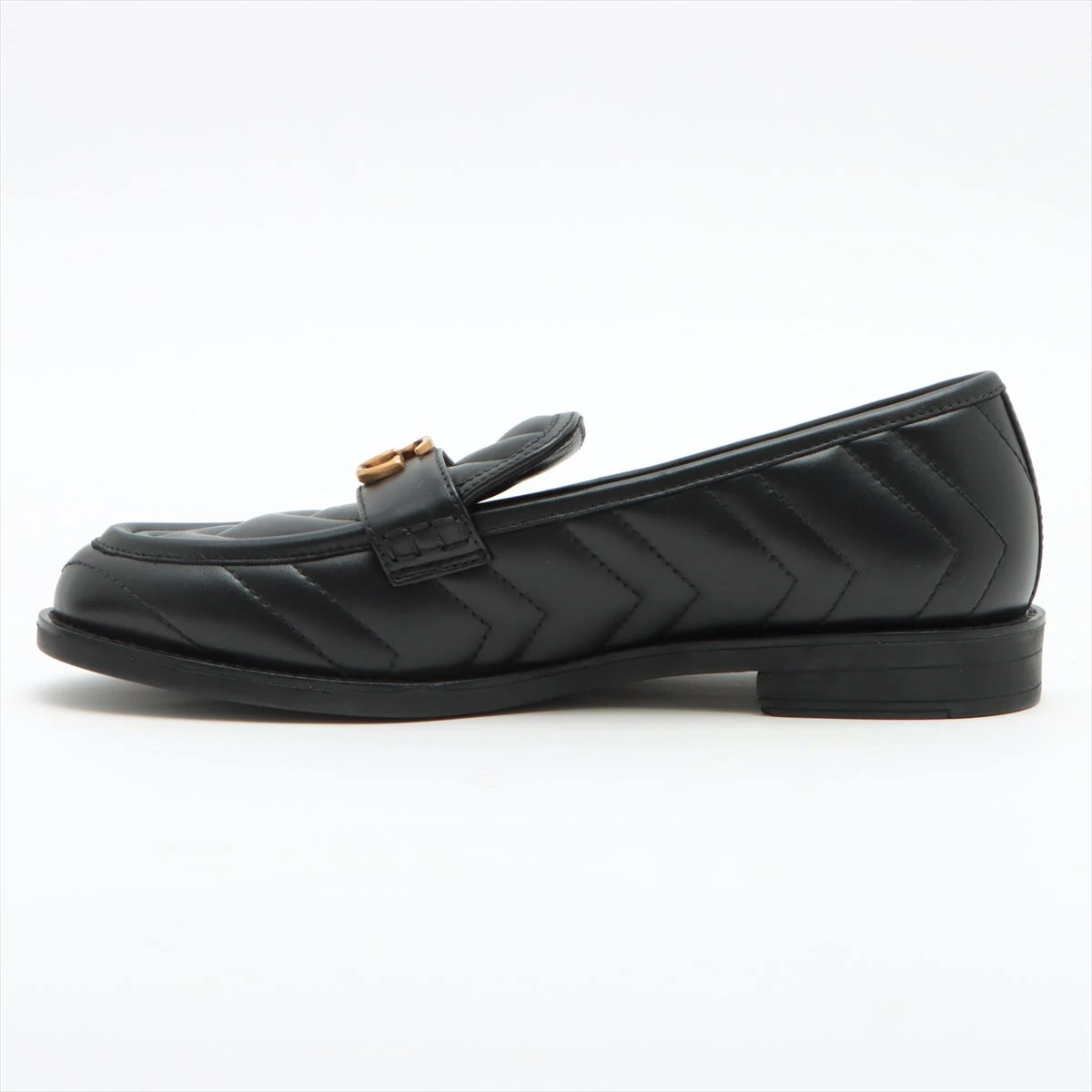 Women's loafer with Horsebit in black leather | GUCCI® US